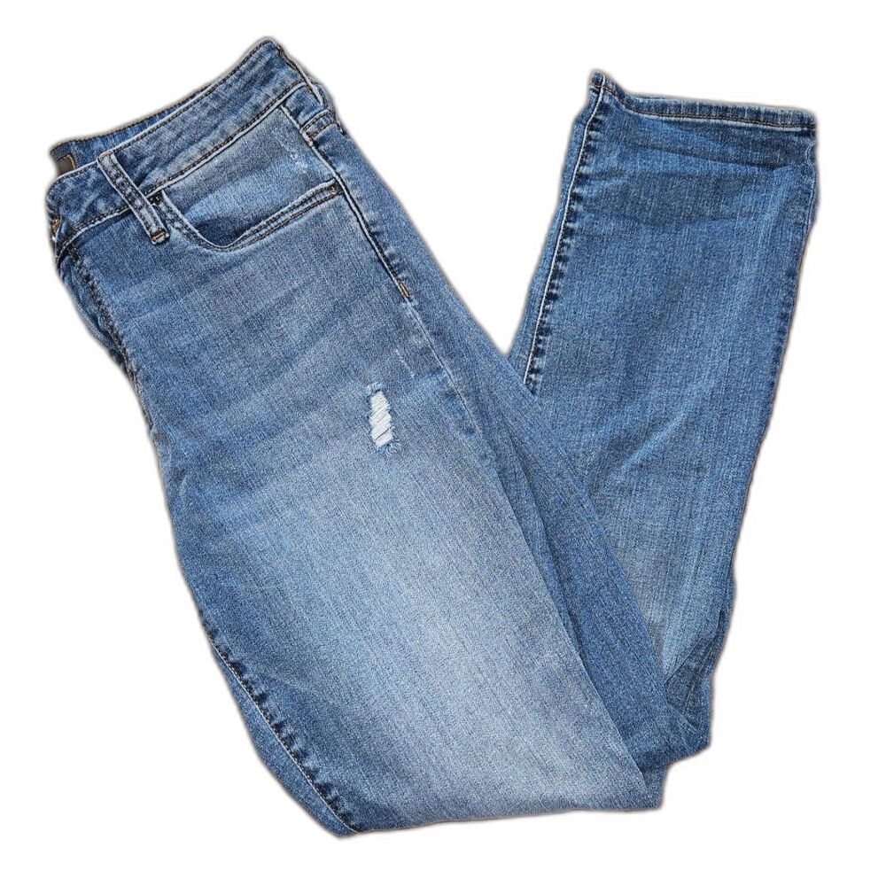 KUT FROM THE KLOTH Catherine Boyfriend Cut Slightly Distressed Jeans Size 10